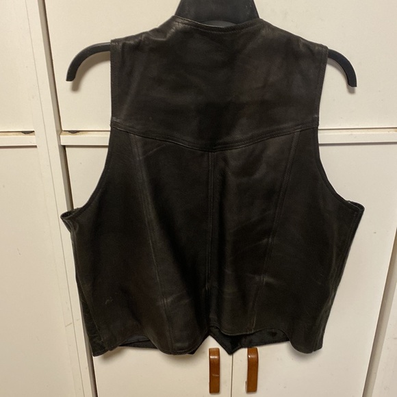 LEATHER VEST - Picture 3 of 3
